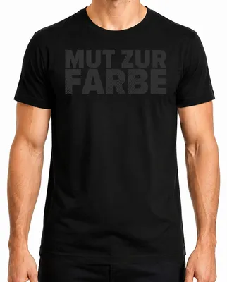 Obrázok produktu pre Odvaha vyfarbiť čierny humor vtip sarkazmus pánske tričko, čierna, S