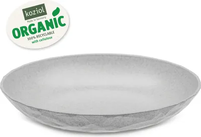 Obrázok produktu pre koziol Club M, Polievkový tanier, Kolo, Termoplastik, Šedá, 22 cm, 35 mm