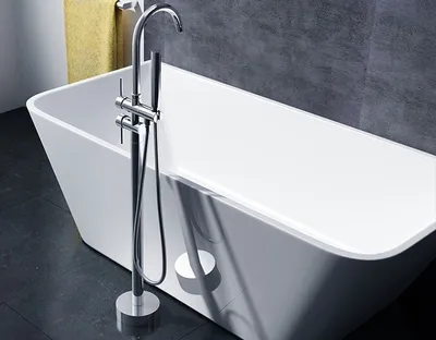 Produktbild von BADLAND Badewannen Freistehende Wannenarmatur Ortis Chrom