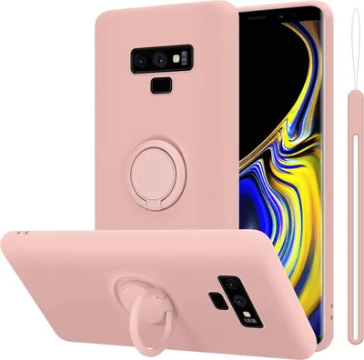 Obrázek produktu pro Cadorabo Case for Samsung Galaxy NOTE 9 Protective Case in Pink Kryt mobilního telefonu TPU Case Cover