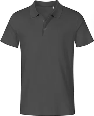 Produktbild von Jersey Poloshirt Herren, Stahlgrau, XL