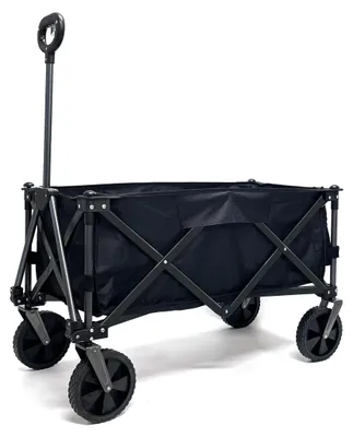 Image de Chariot pliant - Capacité de 110 litres - Noir