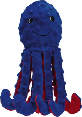 Image de Beeztees Octopus Amy - Jouet pour chien - Peluche - Bleu - 25x8,5x7,5 cm