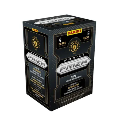 Produktbild von Panini Prizm Blaster Box World Cup 2025 Fussball Neu + Gratis Card Up Kartenhüllen!