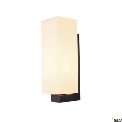 Produktbild von SLV 1003430 QUADRASS Wandleuchte E27 schwarz