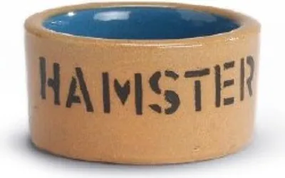 Produktbild von Beeztees - Hamsternapf - Keramik - blau/beige - 7,5 cm