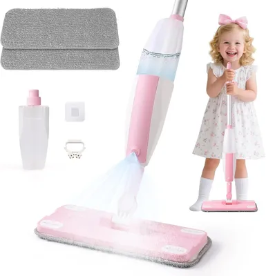 Produktbild von Kinder-Mopp mit Sprühfunktion - Spielzeug für Haushaltsaufgaben