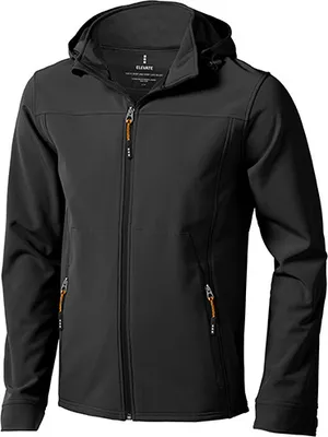 Produktbild von Elevate 39311 | Herren Langley Softshell Jacket - Farbe: Black - Größe: XXL