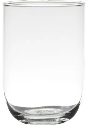 Produktbild von Transparente home-basics Blumenvase aus Glas - 20 x 14 cm