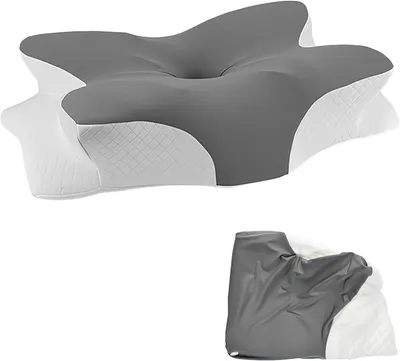 Image de Housses de coussin en satin pour coussins en mousse à mémoire de forme, coussin orthopédique en soie