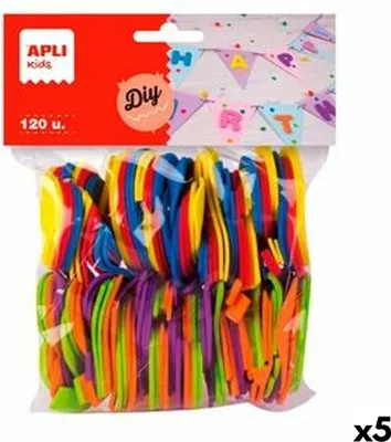 Obrázek produktu pro Pěnová guma Apli Barevná čísla z pěnové gumy 5 cm (5 kusů)