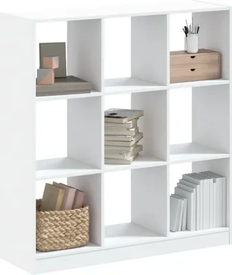Produktbild von Möbel Bücherregal Weiß 102x32x108 cm Holzwerkstoff - Bücherregale 3307837