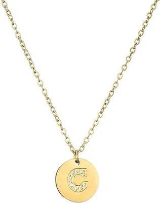 Immagine prodotto di Collana Alfabeto C / Oro - Eleganza Unisex KP21209