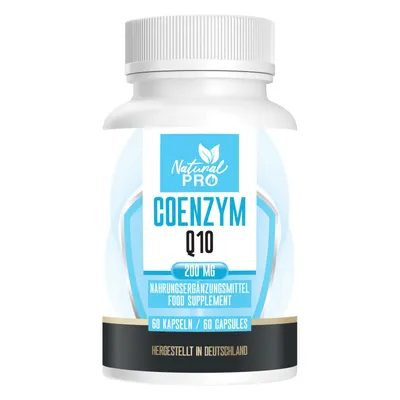 Produktbild von Natural Pro | Coenzym Q10 | Für Frauen und Männer | Hochdosiert