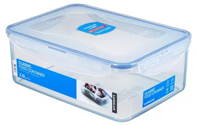 Produktbild von Lock & Lock HPL805, Box, Rechteckig, 0,18 l, Blau, Transparent, Polypropylen (PP), -20 - 99 °C