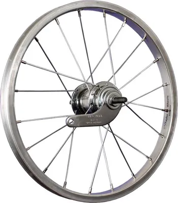 Produktbild von Laufrad 16 Zoll Hinterrad Aluminiumfelge Rücktrittbremse 1 Gang silber