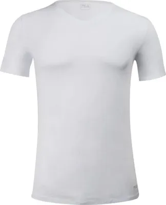 Produktbild von Herren-T-Shirt Fila V-Ausschnitt Fit Weiß - M