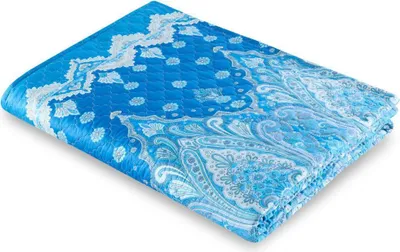 Produktbild von Bassetti Baumwoll-Tagesdecke ISOLABELLA Farbe B1 INDIGO Größe 220x255