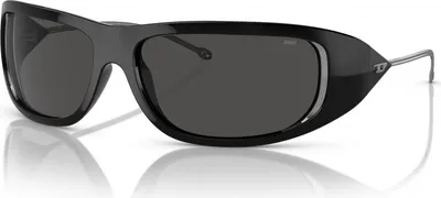 Produktbild von Diesel DL 3001 GLOSSY BLACK/DARK GREY 61/15/115 Uni Sonnenbrillen