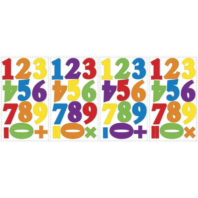 Produktbild von RoomMates Wandsticker Colorful Numbers
