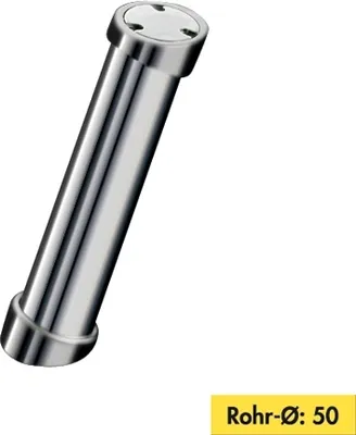Produktbild von Naber TableLine 2. Konsole. Schraubbar, chrom poliert  - Trag-/Stützelement