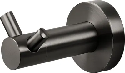 Obrázek produktu pro BALNEO koupelnový háček QUBE model 2 gunmetal
