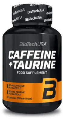 Image de Caféine + Taurine (60 Caps)