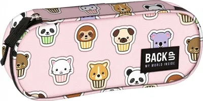 Produktbild von BackUp, Piórnik Zwierzaki Muffins, 1 sztuka