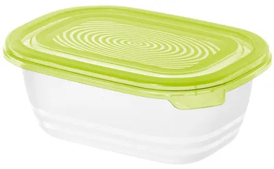 Produktbild von Rotho Sunshine, Box, Oval, 0,5 l, Limette, Transparent, 110 mm, 155 mm