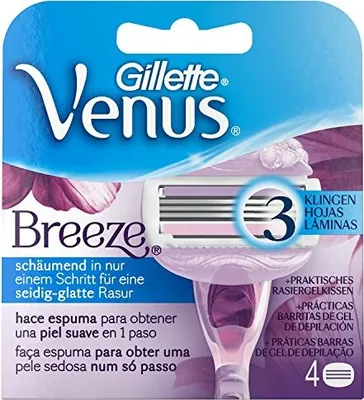 Produktbild von Ersatzklinge für Rasierer Gillette Venus Breeze (4 uds)