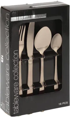 Produktbild von Solidchoice – Besteckset aus Edelstahl, 16-teilig, für den täglichen Gebrauch