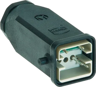 Produktbild von HARTING Han Brid-Sti-c Abschlußsteckerstecker Ku. M20 Stifteinsatz (M) Crimpanschluss, 6-polig 4/2 50V, 10A - 1 Stück