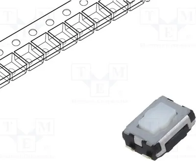 Immagine prodotto di 1x Mikrosc T, Posizione: 2, 2,1 mm, EVQP2V02M. Mikrosc T: Assenza di corrente di 0,02 A a 15 VDC
