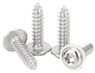 Productafbeelding van 50 Stuks M3x20 mm Torx houtschroeven met platte kop, roestvrij staal