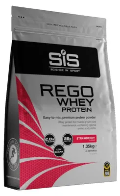 Produktbild von SIS REGO Whey Protein (1350g) Strawberry - Eiweiße - Molkenprotein-Konzentrat
