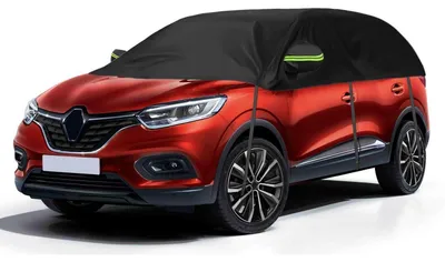 Obrázek produktu pro Poloviční kryt na auto pro Renault Kadjar, rok výroby 2015-2022, zesílená tkanina, vhodný pro všechny roční období, voděodolný, s UV ochranou