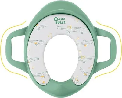 Obrázek produktu pro Dětské toaletní sedátko Famanu s hygienickými madly - dětské toaletní sedátko