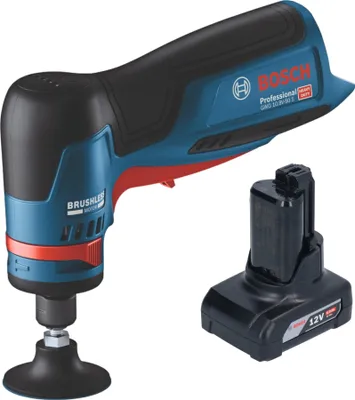 Produktbild von Bosch GWG 12V-50 S Professional Akku Geradschleifer 12 V 6 mm Brushless + 1x Akku 6,0 Ah - ohne Ladegerät