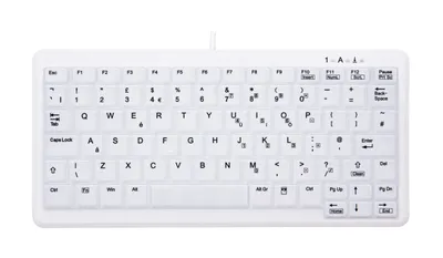 Produktbild von Contour Design Active Key AK-C4110, Kabelgebunden, USB, QWERTY, Weiß