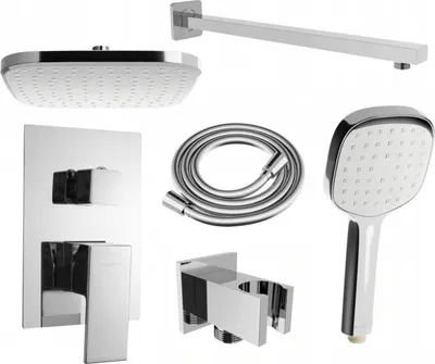 Obrázek produktu pro Mexen Uno DR33 podomítkový sprchový set, Chromovaná - 71435DR33-00