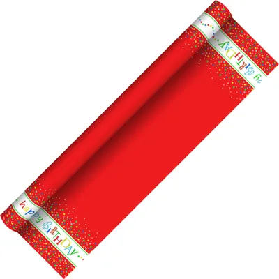 Produktbild von Papstar Papiertischdecke Geburtstag 5 x 1,2 m Happy Birthday