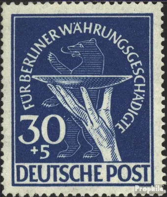 Produktbild von Briefmarken Berlin (West) 1949 Mi 70 gestempelt Währungsgeschädigte