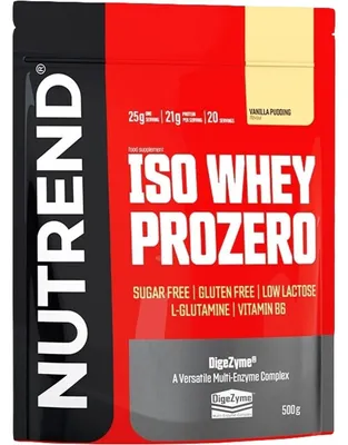Obrázek produktu pro Nutrend ISO WHEY PROZERO slaný karamel 500g