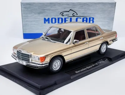 Produktbild von MCG 18550 Mercedes S-Klasse W116 1972 beige metallic 1:18