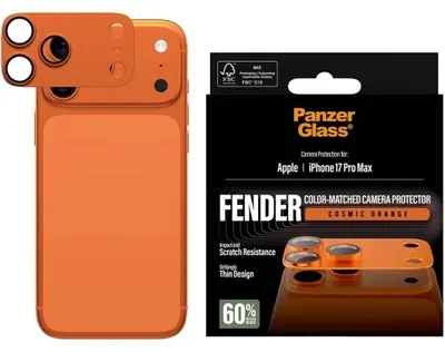Image de PanzerGlass Fender Camera Prot Cosmic Orange iP 17 Pro Max