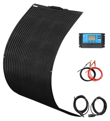 Productafbeelding van Zonnepaneel, flexibel ontwerp, hoge efficiëntie, 12V 120W zonne-energiekit B