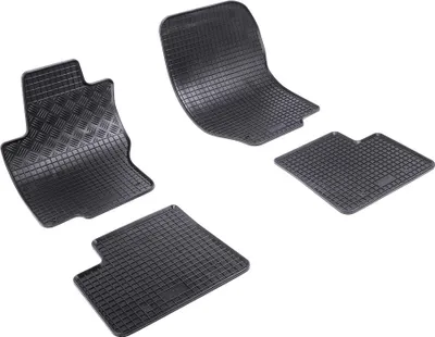Produktbild von RIGUM Fußmatten Set Gummi passend für MERCEDES-BENZ GL (X164) Vorne+Hinten