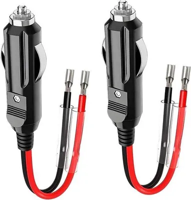 Image de Adaptateur universel pour allume-cigare 12 V/24 V avec câble de 30 cm
