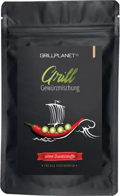 Produktbild von Grillplanet Grill Gewürzmischung 100g Aromabeutel
