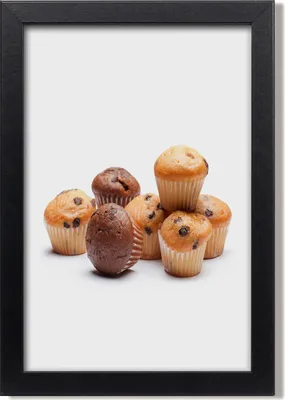 Produktbild von Bild 20x30 MDF-Rahmen, Wandkunst Muffins